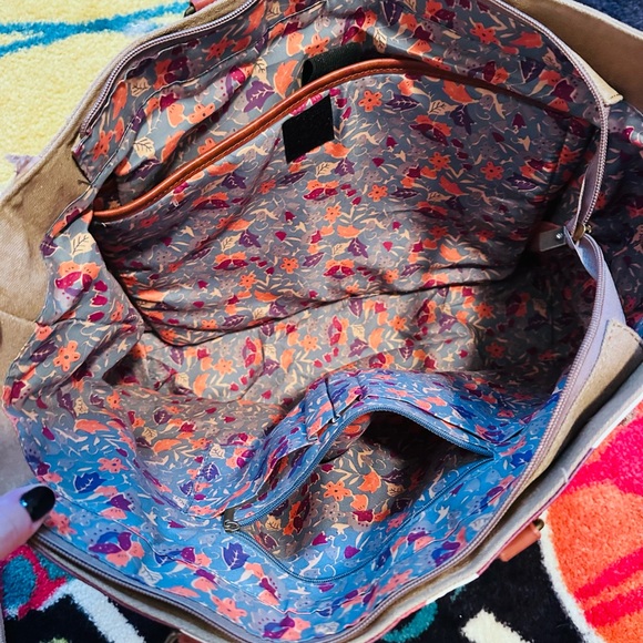 Western tote bag with matching wallet - Picture 2 of 11